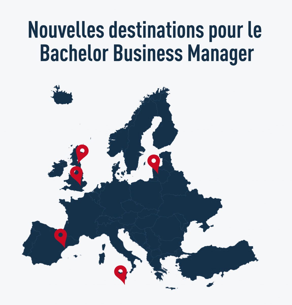 Bachelor Business Manager nouvelles destinations en Europe