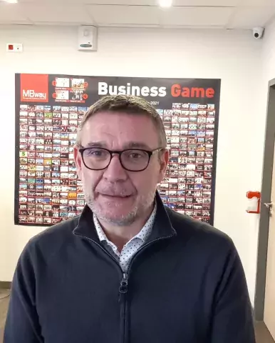 Jean-François Gauthier, animateur du Business Game MBway Grenoble. 